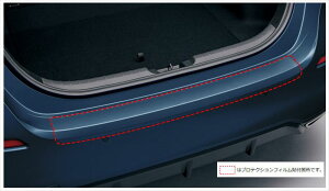 『シビック』 純正 FL1 FL4 リアバンパープロテクションフィルム パーツ ホンダ純正部品 バンパーガード リヤバンパーステップガード 保護 オプション アクセサリー 用品