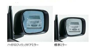 『ソリオ』 純正 MA46S MA36S MA26S ハイドロフィリックドアミラー 交換タイプ 左右セット パーツ スズキ純正部品 水滴 視界 ブルー オプション アクセサリー 用品