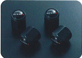 『キューブ』 純正 YZ11 BZ11 BNZ11 「NISMO」ロゴ入りエアバルブキャップセット パーツ 日産純正部品 電球 照明 ライト CUBE オプション アクセサリー 用品