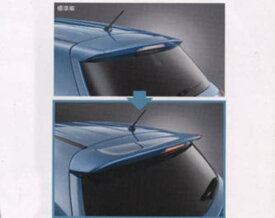 『RVR』 純正 GA3W 大型テールゲートスポイラー パーツ 三菱純正部品 ルーフスポイラー リアスポイラー リヤスポイラー オプション アクセサリー 用品