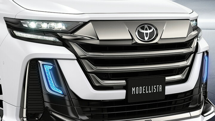 楽天市場】MODELLISTA フロントグリル本体（スモークメッキ） ※カバー 