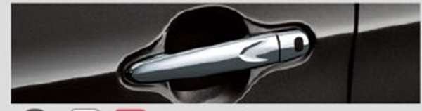 ドアノブ ダイハツ純正部品 パーツ ドアアウターハンドル(クロームメッキ）キーフリー M710S M700S 純正 『ブーン』 カスタム 用品 アクセサリー オプション エアロパーツ サイドスポイラー