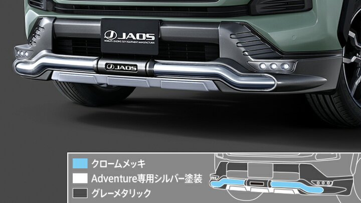 楽天市場】MODELLISTA JAOS バンパープロテクター MSD41-42005 RAV4用 