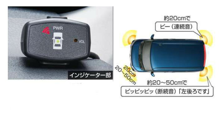 楽天市場】『ルーミー』 純正 M900A M910A コーナーセンサー用の 