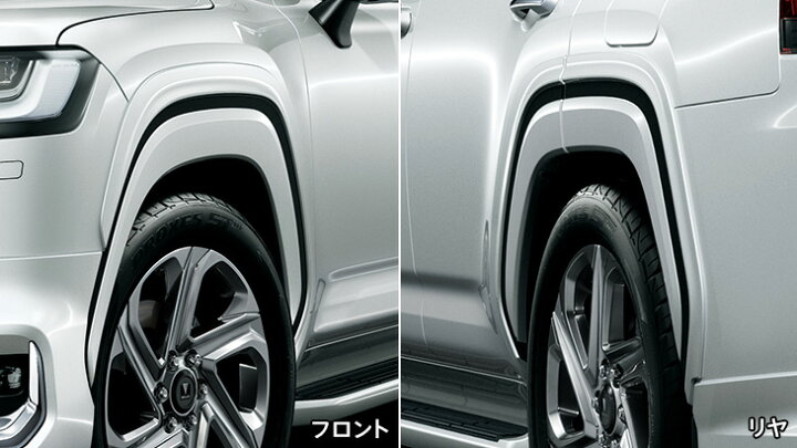 楽天市場】MODELLISTA フェンダーガーニッシュ ※ブラック MSD15-60001 