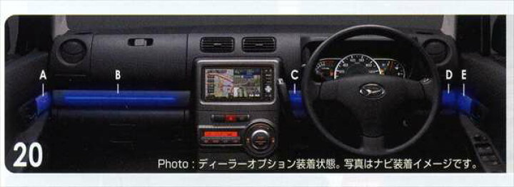 楽天市場】『ムーヴコンテ』 純正 L585S インパネ＆ドアミスティック 
