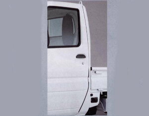 『クリッパートラック』 純正 U71V ドアエッジモール(ステンレス製、クロームメッキ) トラック用 パーツ 日産純正部品 ドアモール 保護 ワンポイント CLIPPER オプション アクセサリー 用品