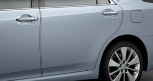 『クラウンハイブリッド』 純正 GWS204 ドアエッジプロテクター ステンレス製1台分セット パーツ トヨタ純正部品 ドアモール ドアエッジモール crown オプション アクセサリー 用品