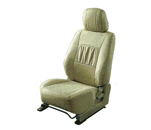 『パジェロ』 純正 V98W V97W V93W V88W シートカバー(本革調/ベージュ) パーツ 三菱純正部品 座席カバー 汚れ シート保護 PAJERO オプション アクセサリー 用品