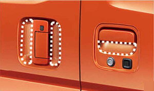 『アトレー』 純正 S700 S710 ドアハンドルプロテクション(クリア) ※1台分6枚セット。 パーツ ダイハツ純正部品 オプション アクセサリー 用品