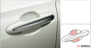 『クラウン』 純正 GWS224 AZSH20 AZSH21 ARS220 プロテクションフィルム(ドアハンドル) パーツ トヨタ純正部品 オプション アクセサリー 用品