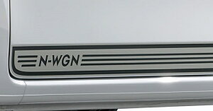 『N-WGN』 純正 JH3 JH4 デカール(サイド)ライトグレー×ダークグレー パーツ ホンダ純正部品 ステッカー シール ワンポイント オプション アクセサリー 用品