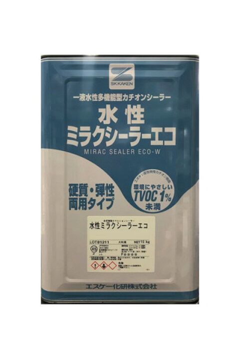 エスケー化研 ミラクシーラーES 15kgミラクシーラーES 15kg（エスケー 