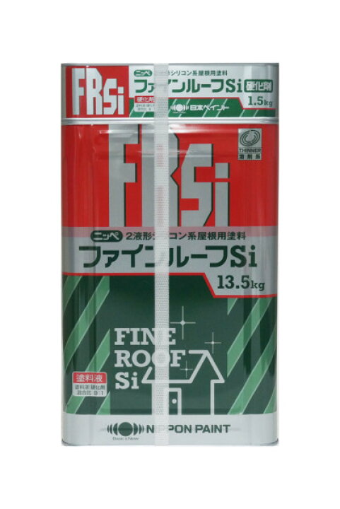 楽天市場】【送料無料】ファインルーフSi（日塗工淡彩色：艶有）15kg 