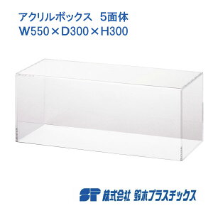 AN tBMAP[X 5ʑ W550×D300×H300 3mm  NA ANP[X AN{bNX RNVP[X V[P[X WP[X l`P[X fBXvC W tBMA 55cm