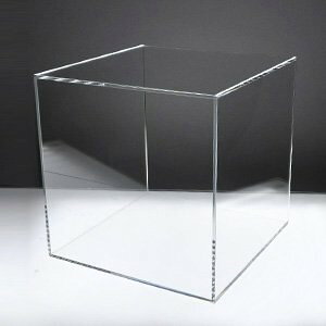 アクリル フィギュアケース 4面体 W300×D300×H300 透明 クリア 1個入 アクリルケース アクリルボックス コレクションケース ショーケース 展示ケース 人形ケース ボックス ディスプレイ 展示 陳