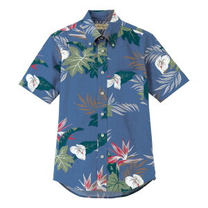 ◆P2倍10/24〜27限定◆アロハシャツ|アロハ シャツ メンズ レディース 父の日 おしゃれ 作業着 作業服 制服 ユニフォーム 男女兼用 半袖シャツ 夏 クールビズ 半袖 夏用 夏服 大きいサイズ ネイ