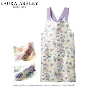 介護士用エプロン ローラ アシュレイ ナース用エプロン ナースエプロン レディース 医療用 おしゃれ LW503