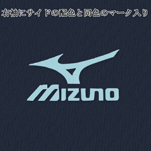 右袖にサイドの配色と同色のブランドロゴ入り