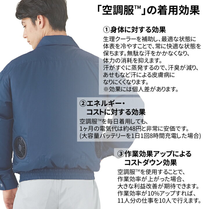 楽天市場】空調服 バッテリー ファン セット スターターキット 自重堂 