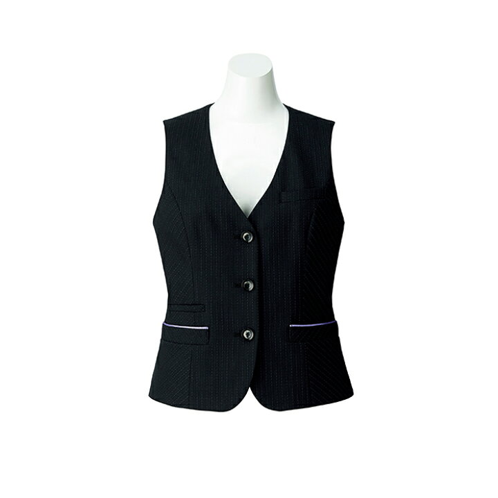 楽天市場】事務服 レディースベスト AV1251 ベスト ストライプベスト ストレッチ レディース ユニフォーム 制服 オフィス 医療 事務 制服 受付 ビジネス チョッキ 会社 単品 OL オフィスユニフォーム : 制服専科