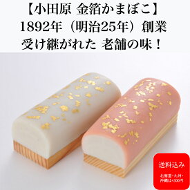 『金箔かまぼこ紅白セット』 バレンタイン 卵白不使用 保存料不使用 かまぼこ 卵アレルギー 小田原 金箔 かまぼこ 紅白 蒲鉾 お土産 ギフト お祝 名産 歯ごたえ お取り寄せ お礼 お返し おつまみ 記念品 お土産 老舗 プレゼント 内祝い 記念日 帰省土産