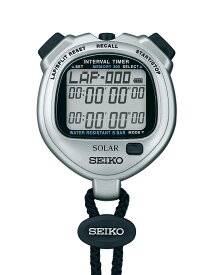 SEIKO ソーラーストップウォッチ SVAJ101 シルバー