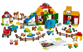 LEGO レゴ duplo デュプロ たのしい農場セット 45007 動物 野菜 トラクター V95-5287