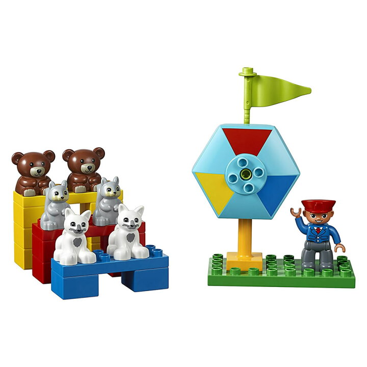 楽天市場】LEGO レゴ デュプロ くるくるゆうえんちセット 45024【国内 