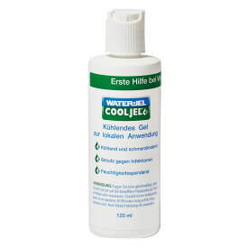 ウォータージェル ボトル 120ml 軽い火傷 やけど 日焼け 手当て 水で冷すより効果的 熱傷 応急手当 液体包帯