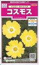 花種子 コスモス「イエローキャンパス」　 2ml（サカタのタネ）　【送料込み】　秋桜／アキザクラ／大春車菊／オオハルシャギク／農林水産省登録品種（品種名：イエローキャンパス）