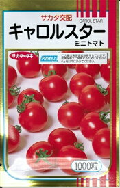 野菜種子　『サカタのタネ』　ミニトマト種子　キャロルスター　1000粒袋詰　【送料込み】
