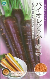 野菜種子　『丸種株式会社』　ニンジンたね　バイオレットハーモニーにんじん　320粒袋詰　【送料込み】