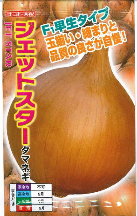 楽天市場】野菜種子 タマネギ「ジェットスター」 1.5g／10g／100g 