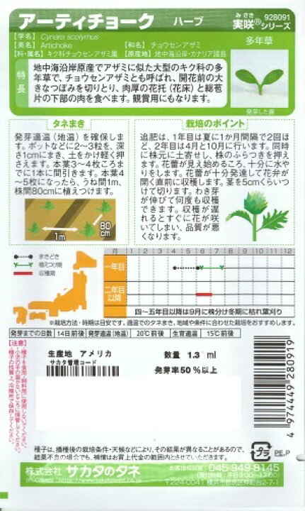 ハーブ種子 サカタのタネ コリアンダー パクチー