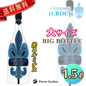 ����V�����p�� DROCK �r�b�O�{�g�� �O���V�A ���~�i�X 1.5L Champagne D.ROCK GLACIER LUMINOUS BIG BOTTLE �����V�����p�� ���� �W�����{ �}�O�i�� �p�[�e�B�[ �C�x���g �M�t�g �v���[���g ���킢�� ������