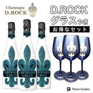�y���K�i�z�V�����p��DROCK �O���V�A 3�{�Z�b�g DROCK�u���[�O���X�t�� DROCK GLACIER �f�B�[���b�N 750ml 12�x PierreGarden