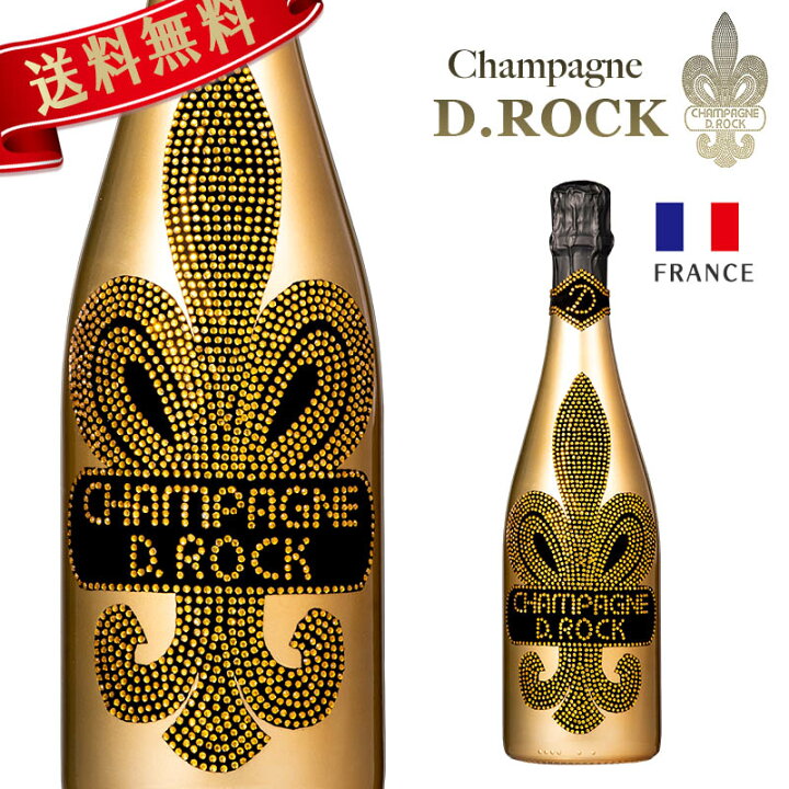 楽天市場】シャンパン DROCK ゴールド 750ml ディーロック D.ROCK GOLD 