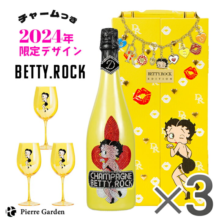 楽天市場】シャンパンD.ROCK BETTY.ROCK YELLOW 【チャームつき 