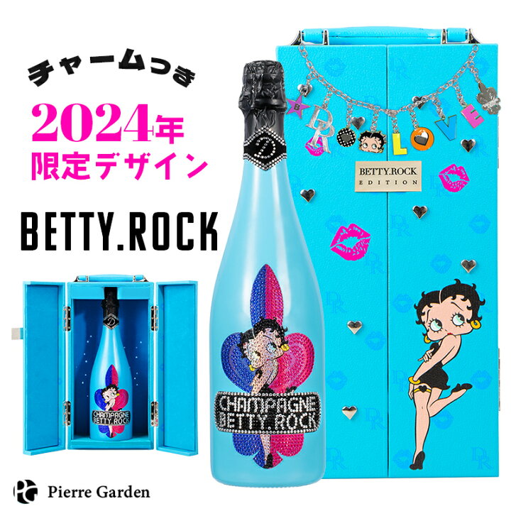 楽天市場】シャンパンD.ROCK BETTY.ROCK BLUE ベティブープ ブルー 