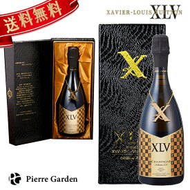 XLV 2015 シャンパン ブジー グランクリュ ミレジメ ブリュット ザビエ ルイ ヴィトン XAVIER LOUIS VUITTON ギフト スパークリングワインギフトボックス かわいい 高級シャンパン お酒プレゼント 贈り物 母の日 父の日 PierreGarden