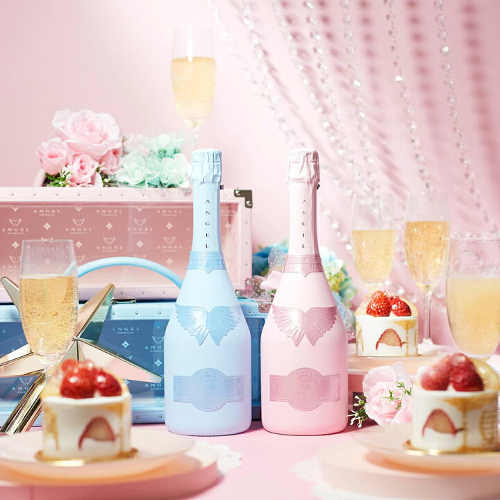 楽天市場】ANGEL CHAMPAGNE 飲み比べ 2種 2本 セット NV Demi Sec Rose  