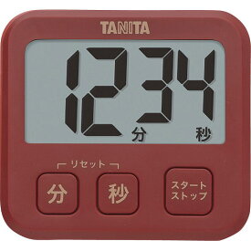 タニタ 薄型タイマー/レッド〈TD−408−RD〉|ギフトセット|販売促進商品 販促 景品 イベント用品 法人ギフト 賞品 低額ギフト【cp60s】 販売促進商品 販促 景品 イベント用品 法人ギフト 賞品 低額ギフト