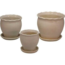 楽天市場】陶器植木鉢3点セットの通販