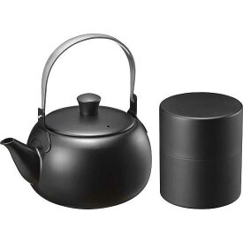 【送料無料】燕三　ステンレスつる手急須＆茶筒セット/プレゼント お祝い 誕生日祝い 敬老の日 母の日 父の日 自家消費にも キッチン用品・食器・調理器具 コーヒー・お茶用品 茶道具・湯呑・急須 その他