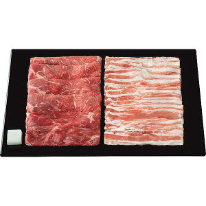 【送料無料/直送】青葉牛と庄内SPF豚のすき焼き食べくらべ(650g)/プレゼント お祝い 誕生日祝い 敬老の日 母の日 父の日 自家消費にも 食品 精肉・肉加工品 牛肉 セット・詰め合わせ