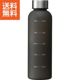 【送料無料】クリアタイム　リマインダーボトル（560ml）(スモークブラック)＜RH－1648＞