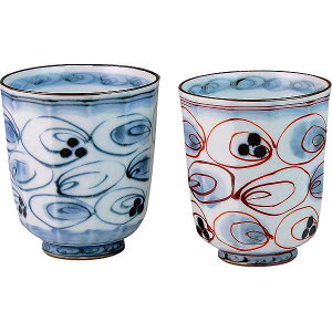 |波佐見焼 点彩うず紋 組コップ|896043 プレゼント お祝い 誕生日祝い 敬老の日 母の日 父の日 自家消費にも