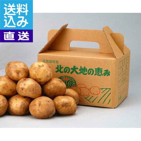 【送料無料/直送】北海道産　新じゃが（男爵いも）Mサイズ（2．5kg）【10月上旬～11月下旬】＜0000－034064＞