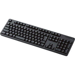 |�G���R�� �����L�[�{�[�h �����u������ �t���T�C�Y|�q�u���b�N�r�qTK�|FDM106TBK�r